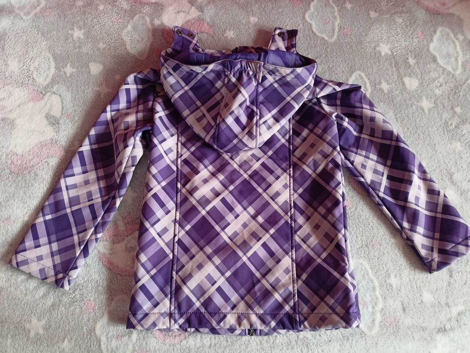 Kurtka softshell dziewczęca b.p.c. rozm. 128/134
