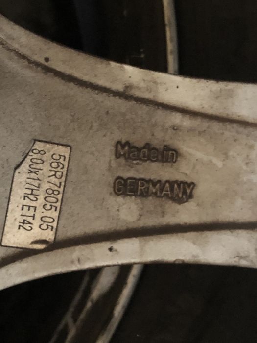 Продам диски з ризиною R 17