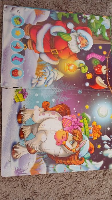 Книга з пазлами форми та фігури