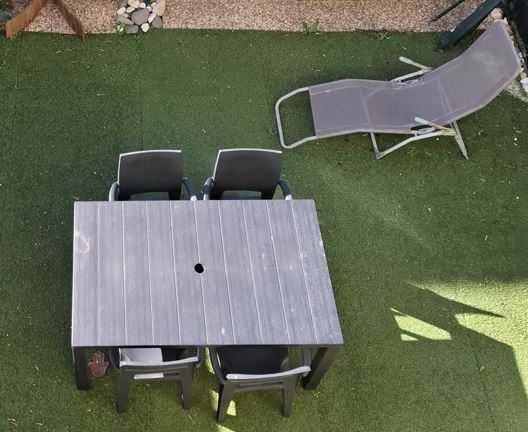 Conjunto de refeições exterior