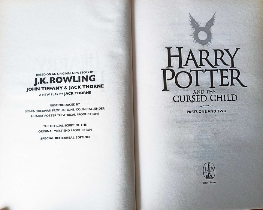 Harry Potter and the Cursed Child, J. K. Rowling