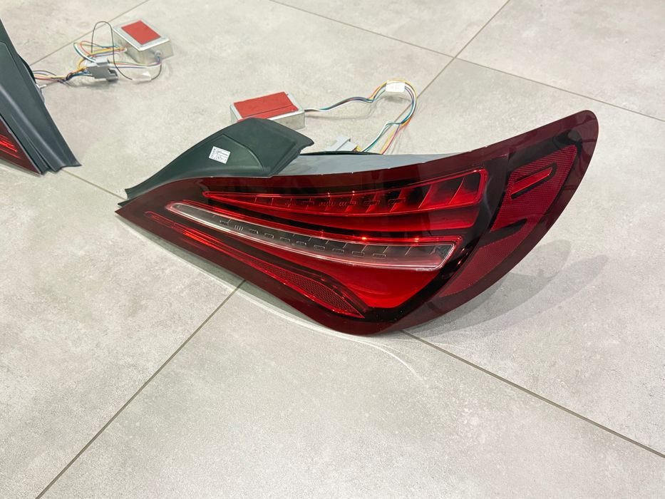 Фонари стопы фары LED Mercedes CLA Class W117 C117 Рестайлинг Ліхтарі