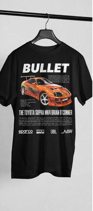 t-shirt supra mk4 “bullet” – street racing edition