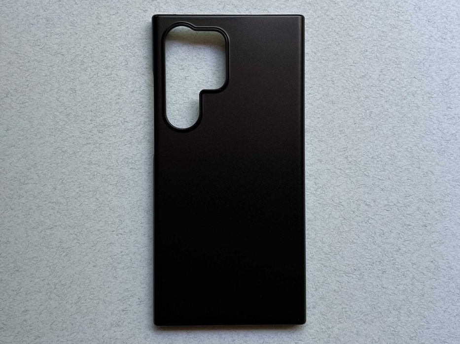 Samsung Galaxy S24 Ultra чохол матовий пластик чорний тонкий чехол