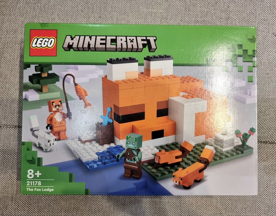 21178 LEGO Minecraft Siedlisko lisów The Fox Lodge - nowy na prezent