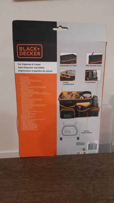 Black+Decker Organizador de carro [NOVO]