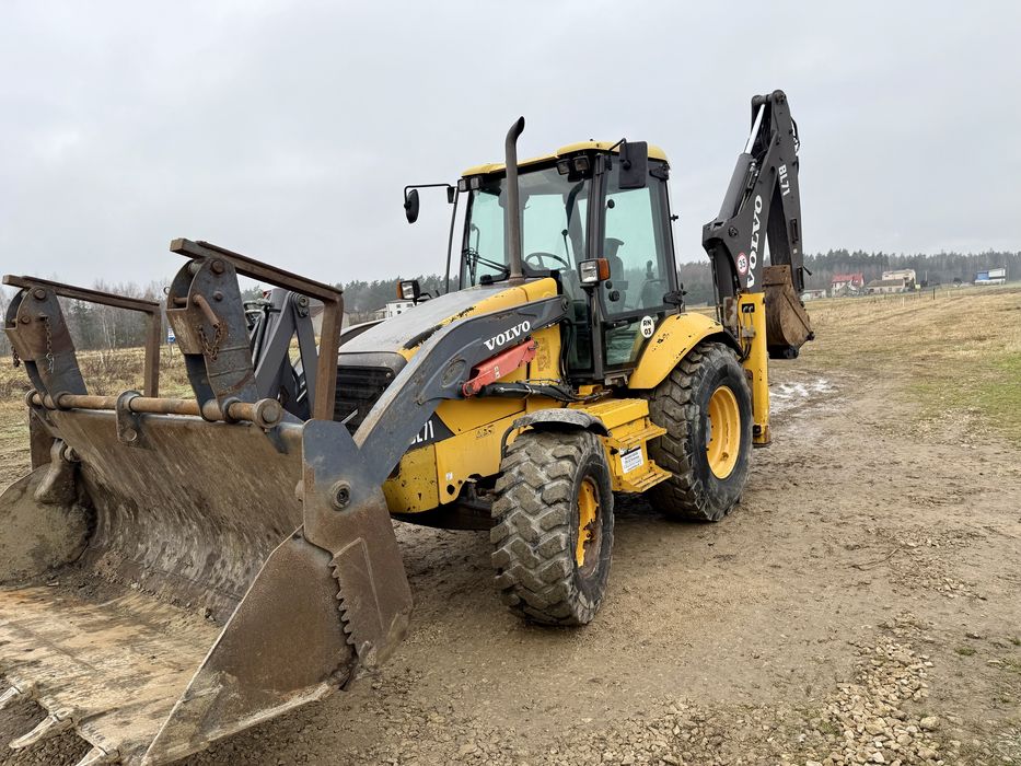 Volvo bl71 yoistick koparko ładowarka