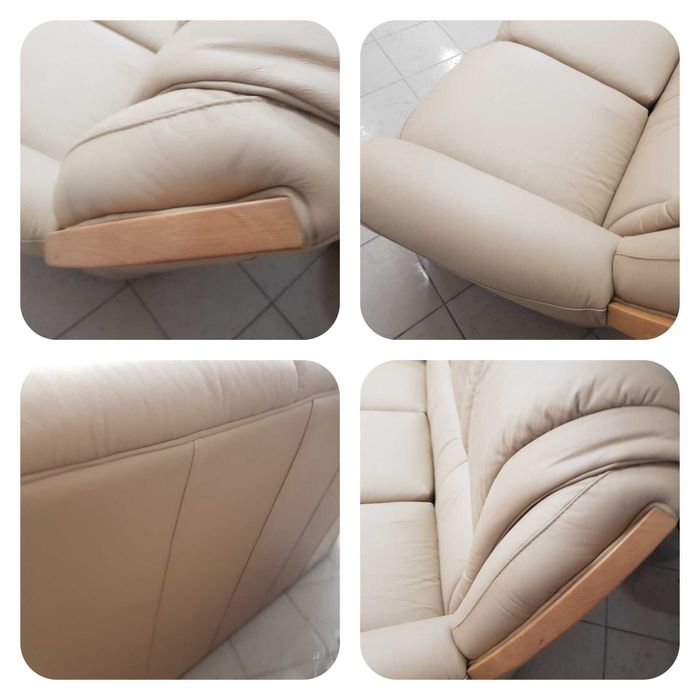 Кожаный шкіряний диван Natuzzi (100701)