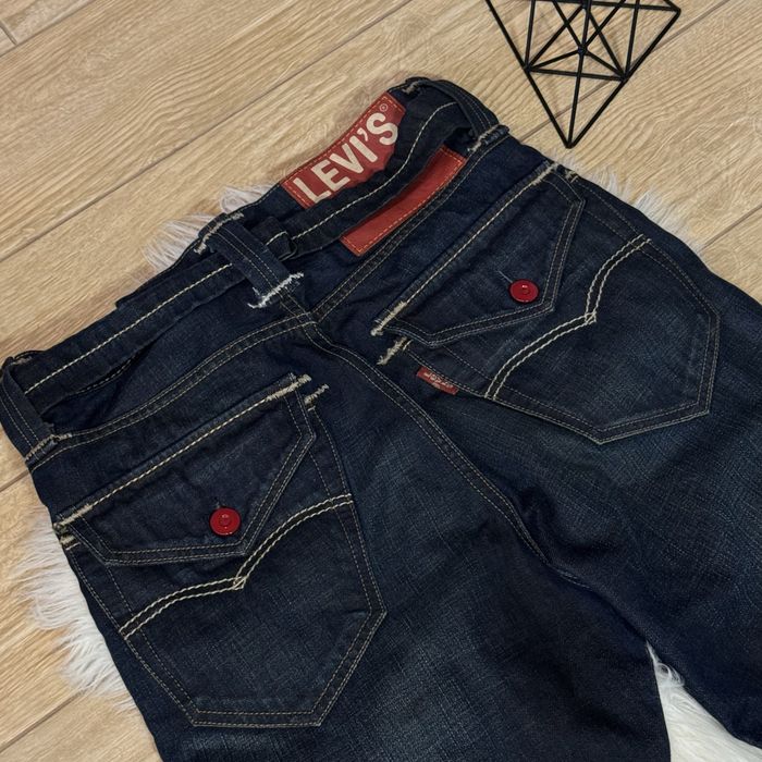 (розмір М) Чоловічі джинсові штани Levis Red belt rare Оригінал