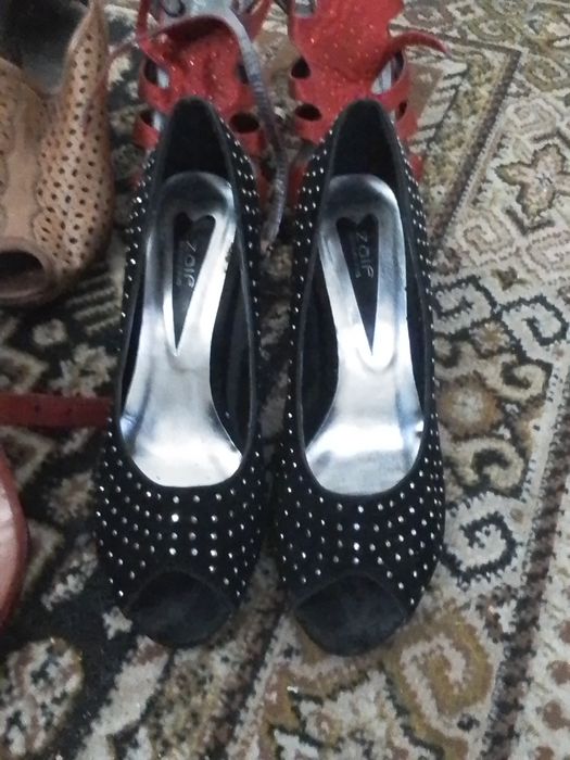 Sapatos Sandálias salto alto (tamanhos 38 39) LER DESCRIÇÃO