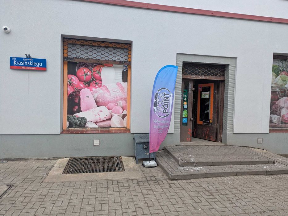 Sodastream W-wa (Sady Żoliborskie), Popiełuszki 11 Wymiana nabojów CO2