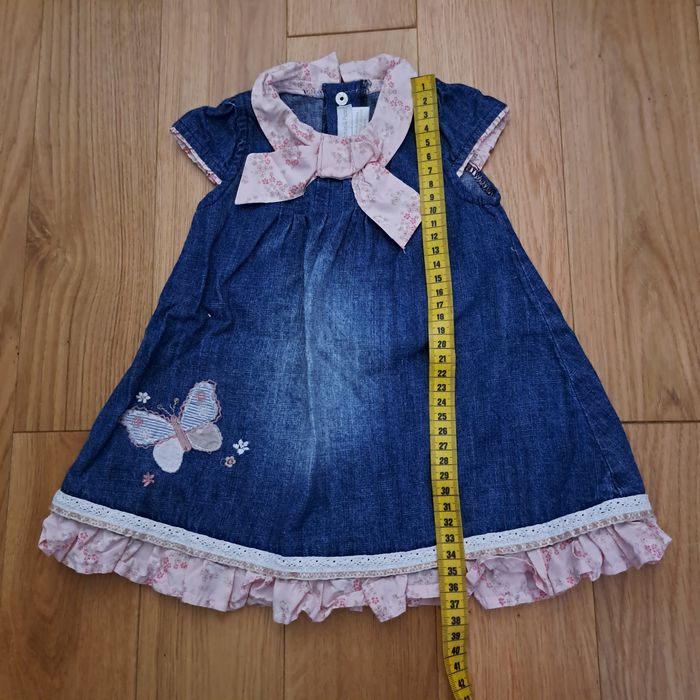 Sukienka jeansowa, dziewczęca, Mamas papas, 3-6 msc