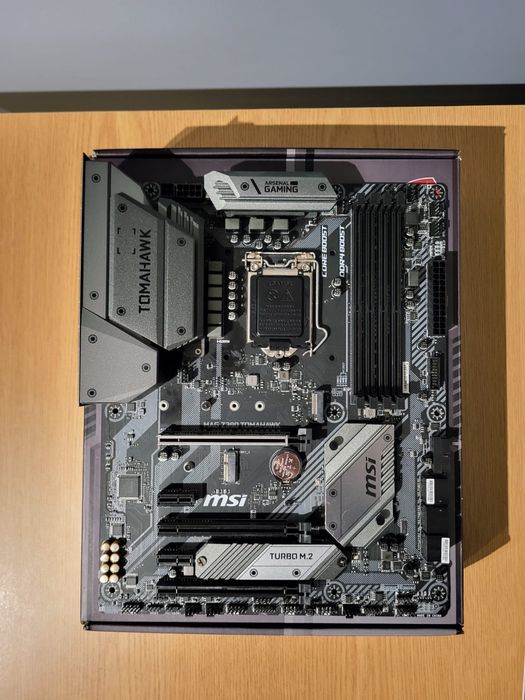 Motherboard ATX MSI Mag Z390 Tomahawk + Intel 9560 WiFi 5/BT 5.1