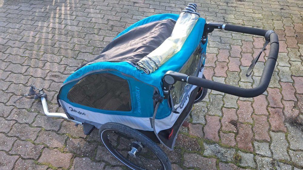 Przyczepka rowerowa Qeridoo Sportex 1