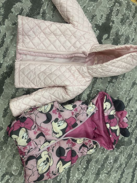 Куртка  осінь.Желетка для дівчинки 98-104