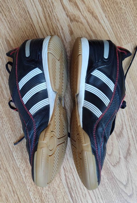 Адідас Adidas кросівки для футболу, копи бутси з натуральної шкіри