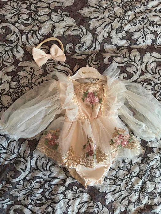 Детское платье боди