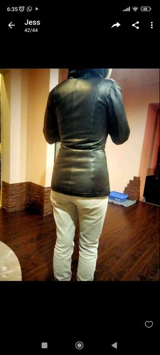 Продам дубленку кожа овчина