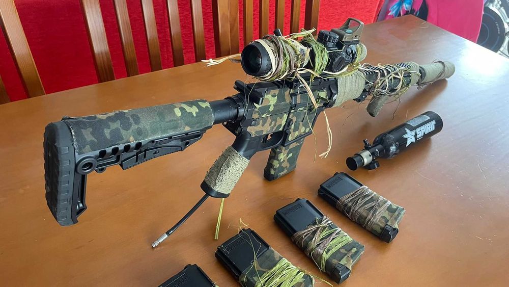 Airsoft Wolverine MTW HPA Gen3 DMR COMPLETA – FULL UPGRADE + KIT HPA + Klarna Pay