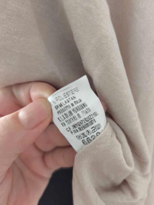 Sukienka Oversize Beżowa Uniwersalna New Collection