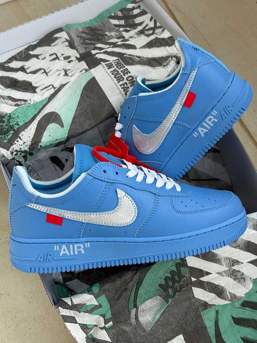 White Blue Mca University Blue AUTHENTIC CI1173 400 Nike Air Force