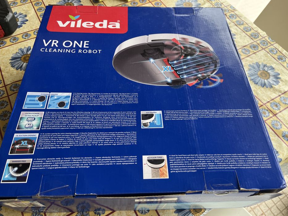 Robot aspirador Vileda VR One (sem bateria)