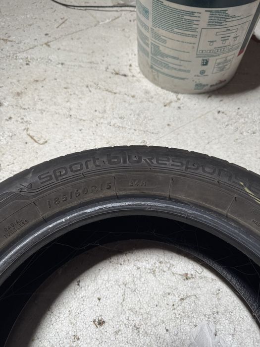 Dunlop sport bluresponse 185/60/15