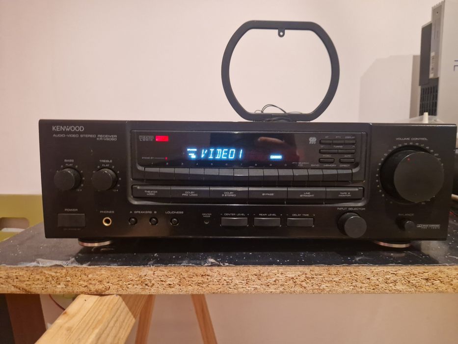 KENWOOD KR-6060 Audio/Video Stereo Receiver