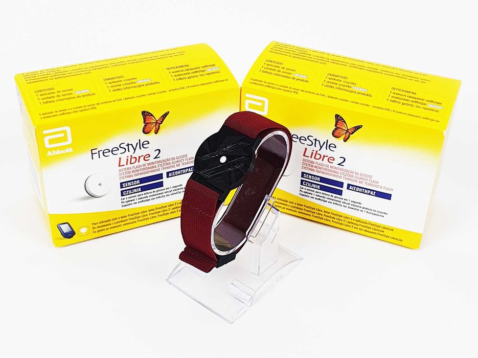 Sensor Freestyle Libre 1 i 2 - Opaska Ochronna Purpura