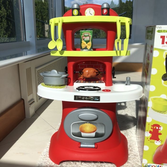 Игрушечная кухня Ecoiffier Chef-Cook с грилем и посудой