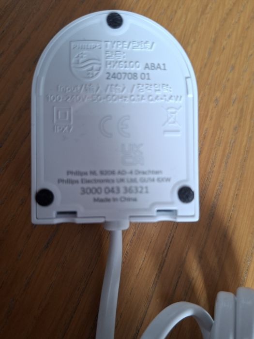 Oryginalna ładowarka do szczoteczki sonicznej Philips