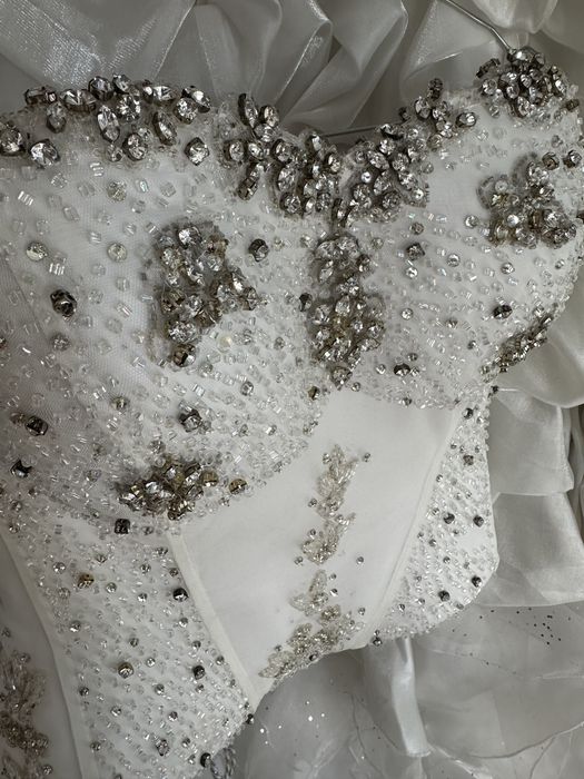 Vestido de noiva completo