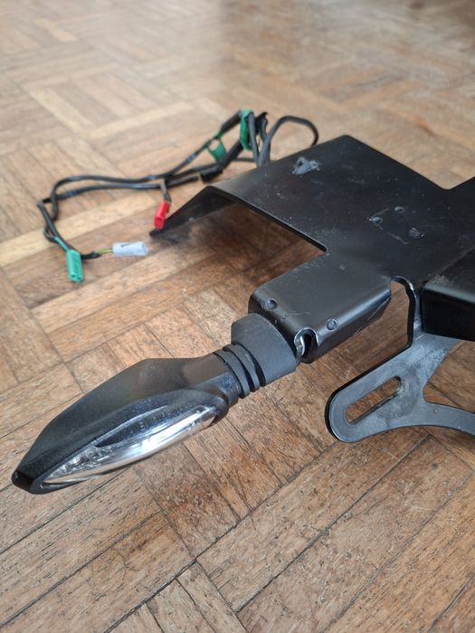 Apoio matrícula KTM 390 RC/DUKE com luzes e piscas