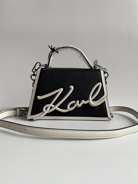 Сумка Karl Lagerfeld шкіряна