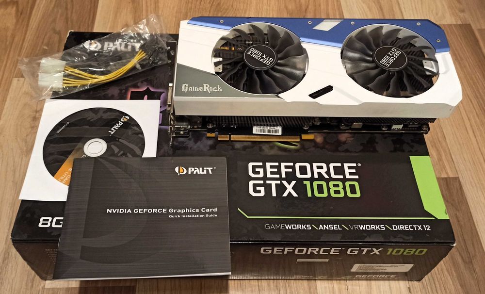 【10/31まで】Game Rock GeForce GTX 1080 Palit GeForce GTX 1080 GameRock Premium 8GB GDDR5X - Karty