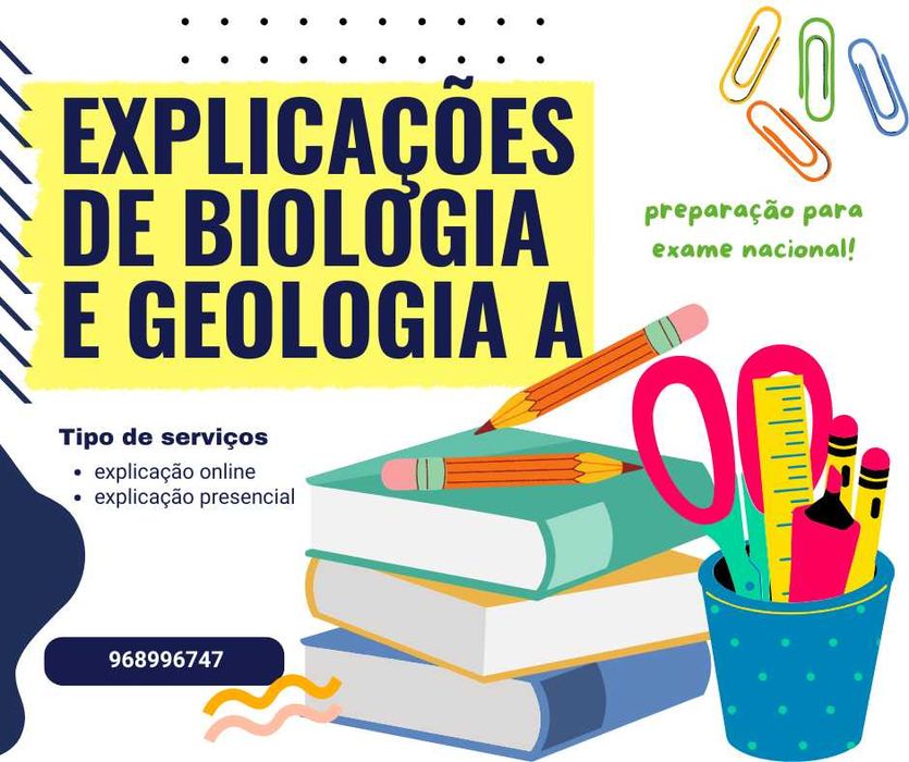 Explicações de Biologia e Geologia A