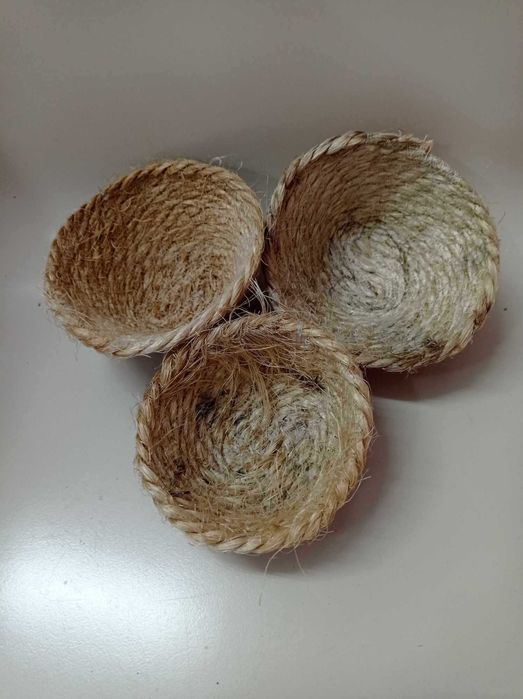 70 ninhos corda usados