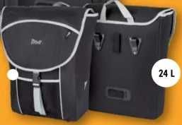 Torba sakwa rowerowa Crivit 24L S370