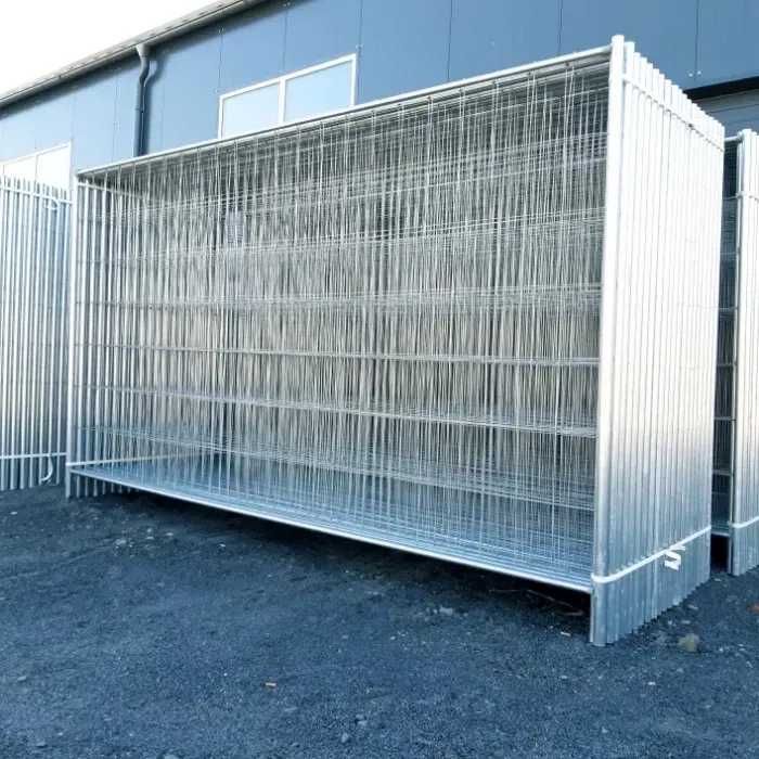 Płot ogrodzenie tymczasowe ażurowe na plac pod choinki budowę ZESTAW