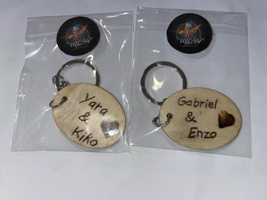 Ímans, crachás e porta chaves