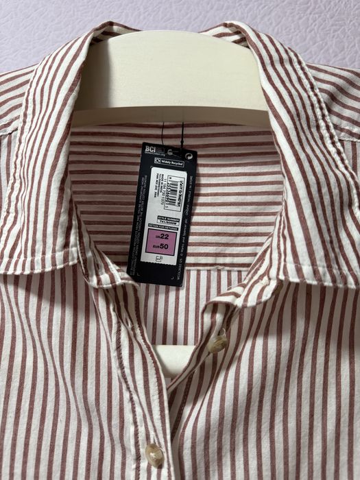 Жіноча сорочка M&S 100% котон/Plus size/ ідеальна для всіх сезонів