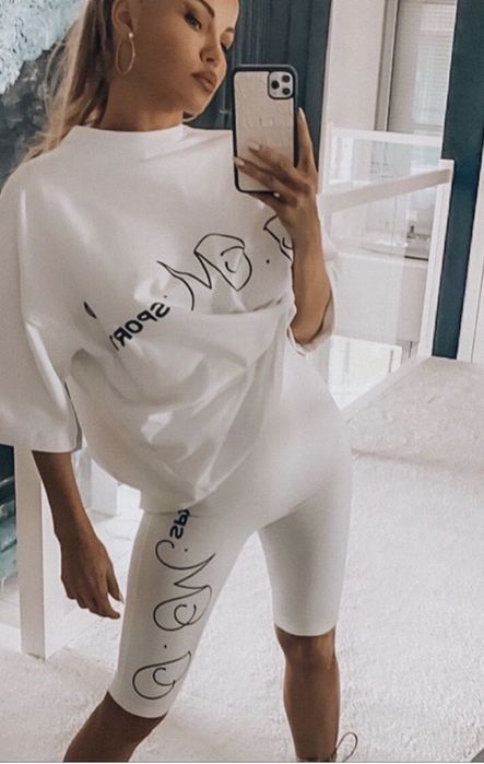 Bluza t-shirt Joanna muzyk Uni pudrowy róż