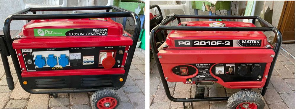 AGREGAT Generator prądu awaryjny PB benzyna Matrix Priz 2,8 kW 6,5 KM