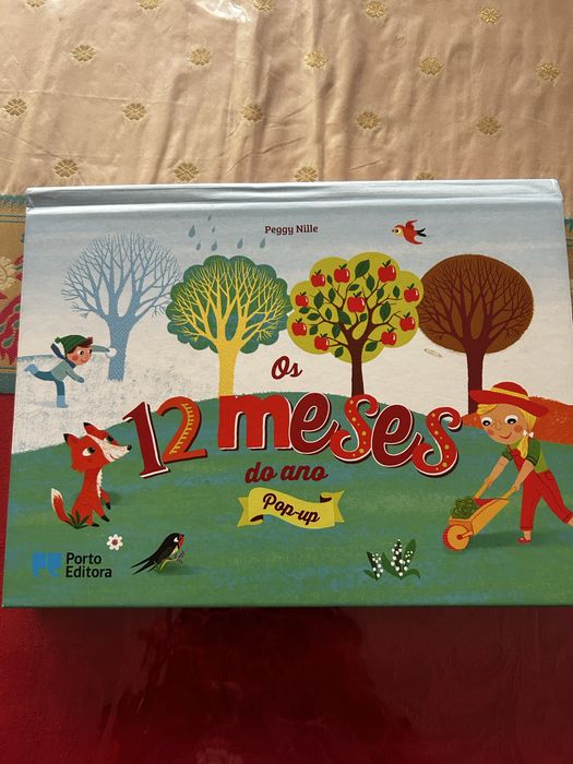 Livro infantil os 12 meses do ano pop up