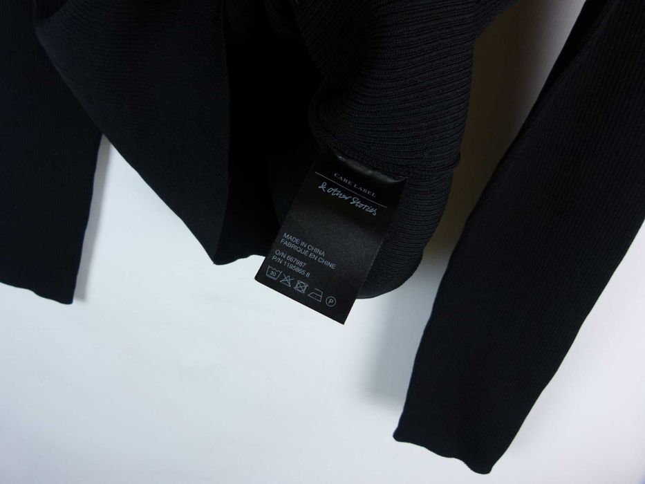 & Other Stories cienki sweterek bluzka zip / L