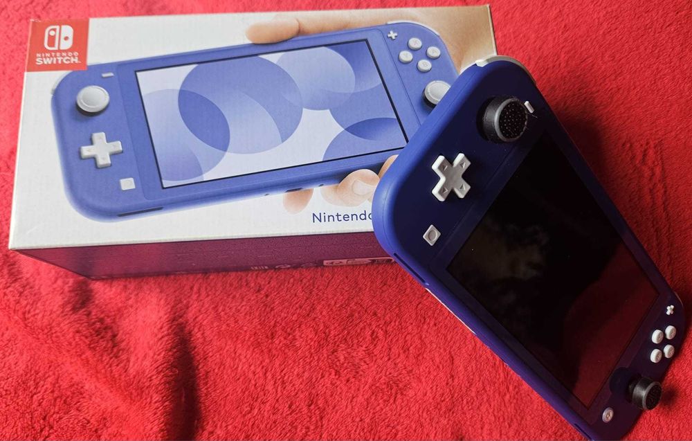 Nintendo Switch Lite – Azul | Como Nova | Com Caixa + Nintendo Labo – Variety Kit (Toy-Con 01) | Nintendo Switch | NOVO