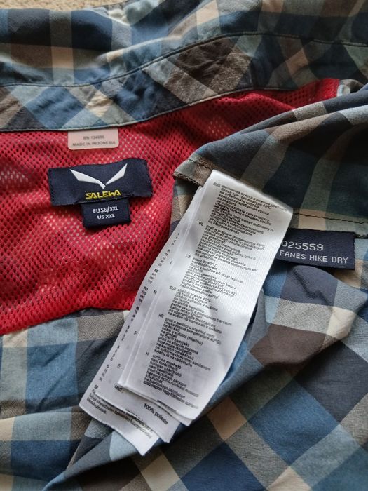 Сорочки Patagonia L Salewa XXL Decathlon XXL