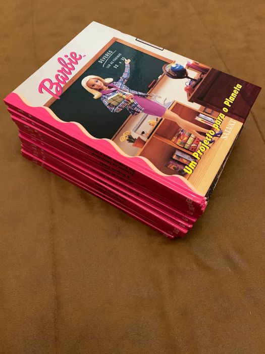 12 livros da Barbie
