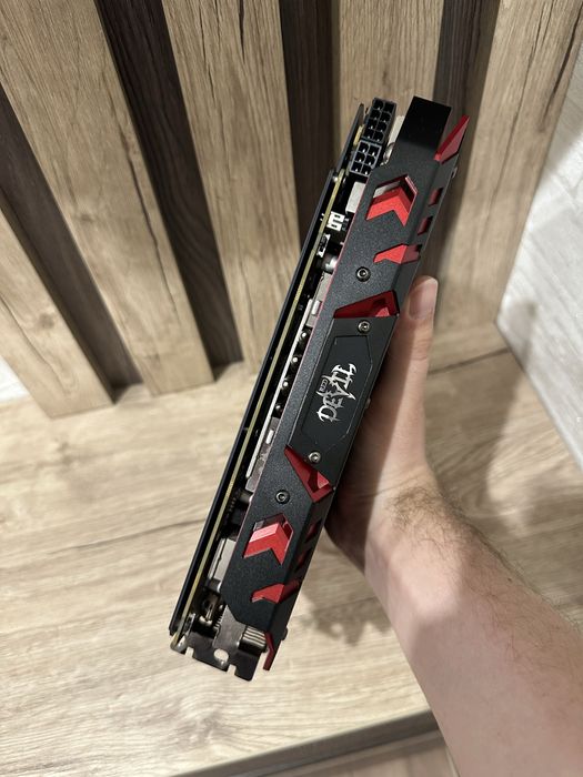 Відеокарта RX 580 8GB Power Color Red Devil
