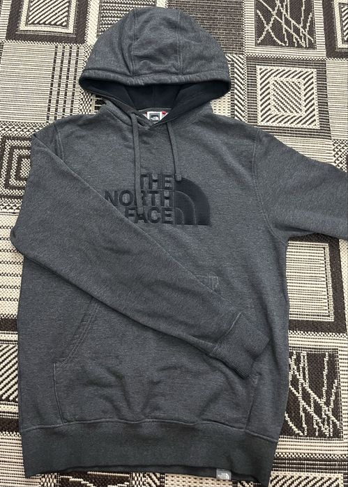 Худи the north face, в темно сірому кольорі, стан ідеал, розмір S
